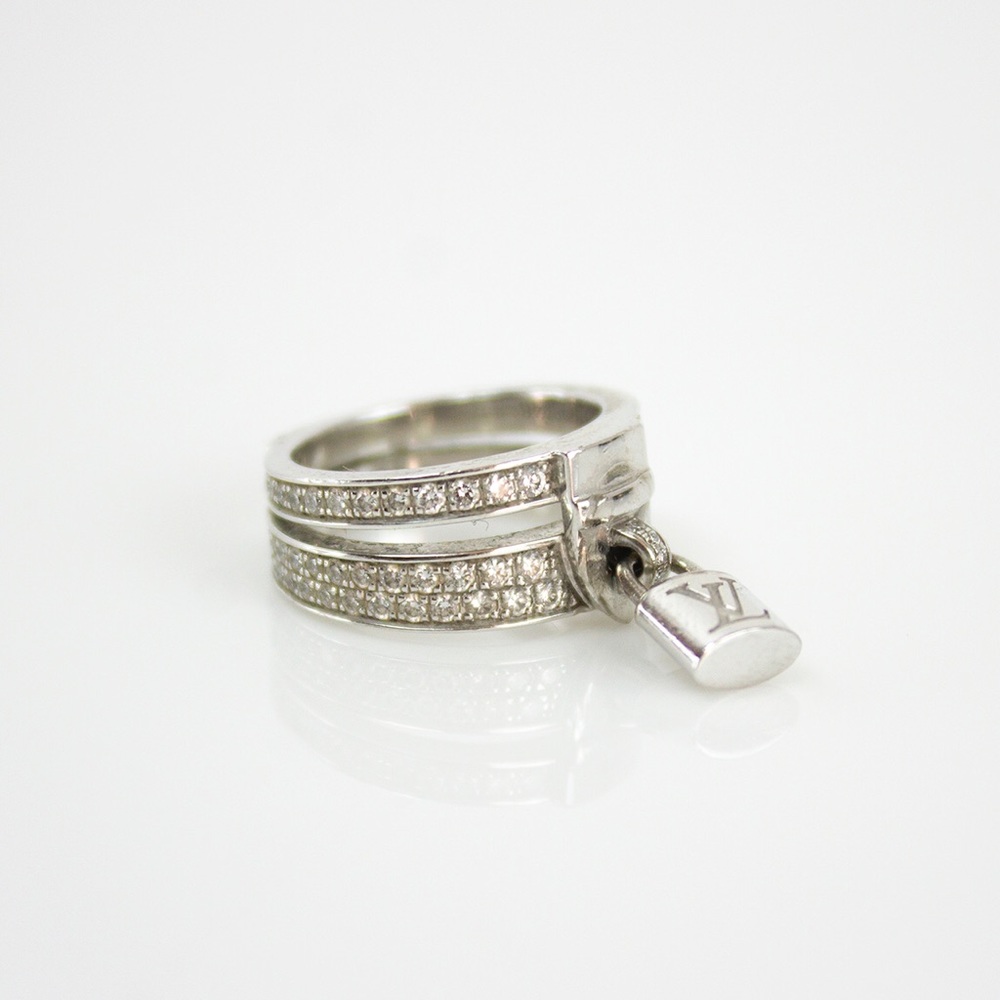 LIMITED EDITION Louis Vuitton Lockit Ring Diamond - Picture 4 of 8